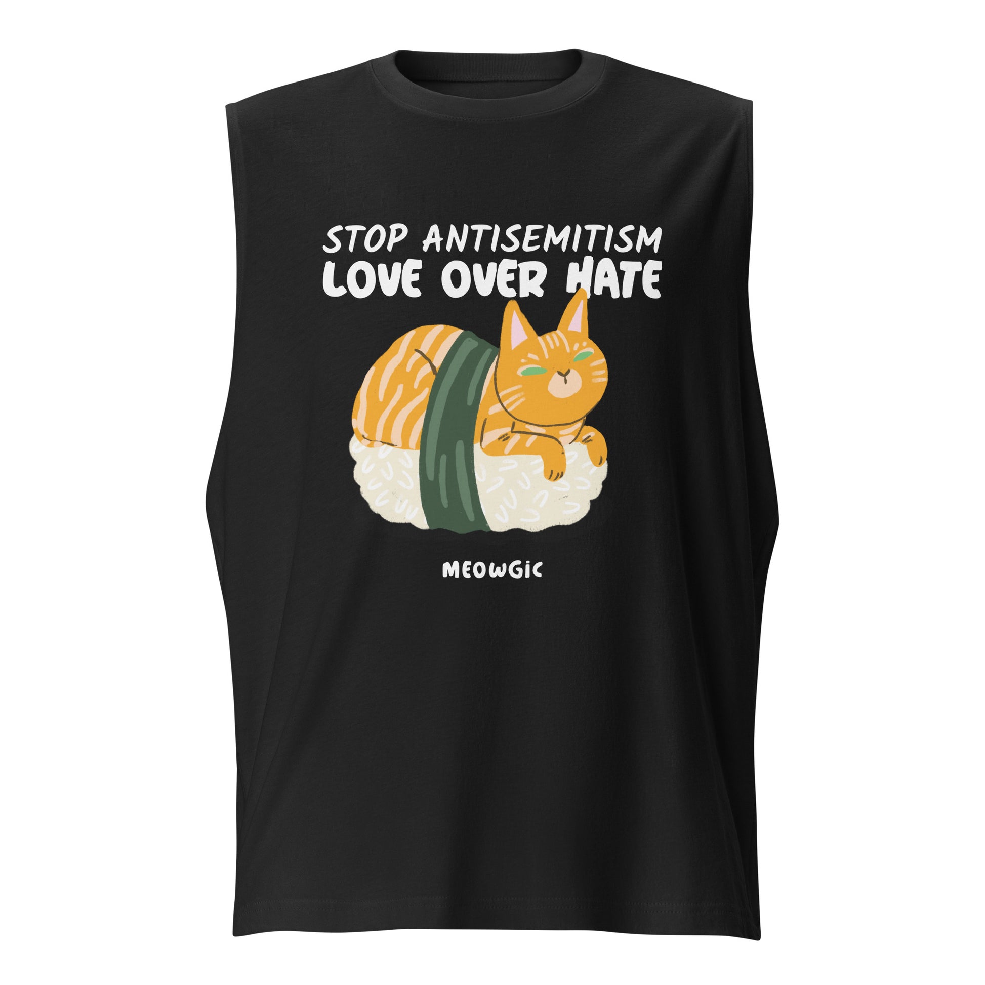 Sweet Cats | Antisemitism | Unisex Muscle Tank Top Jouparty