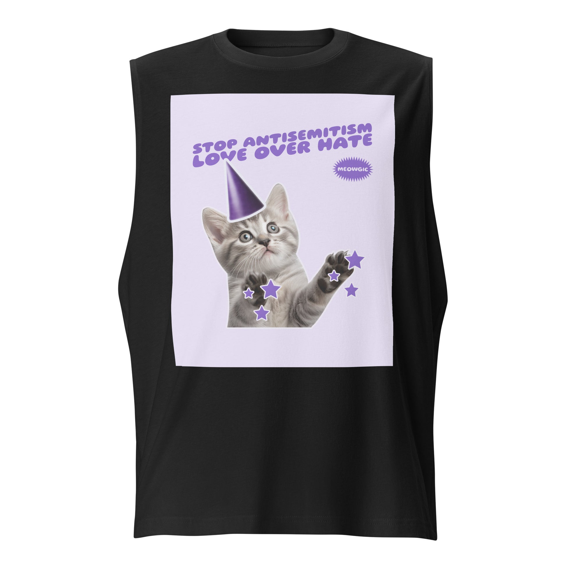 Sweet Cats | Antisemitism | Unisex Muscle Tank Top