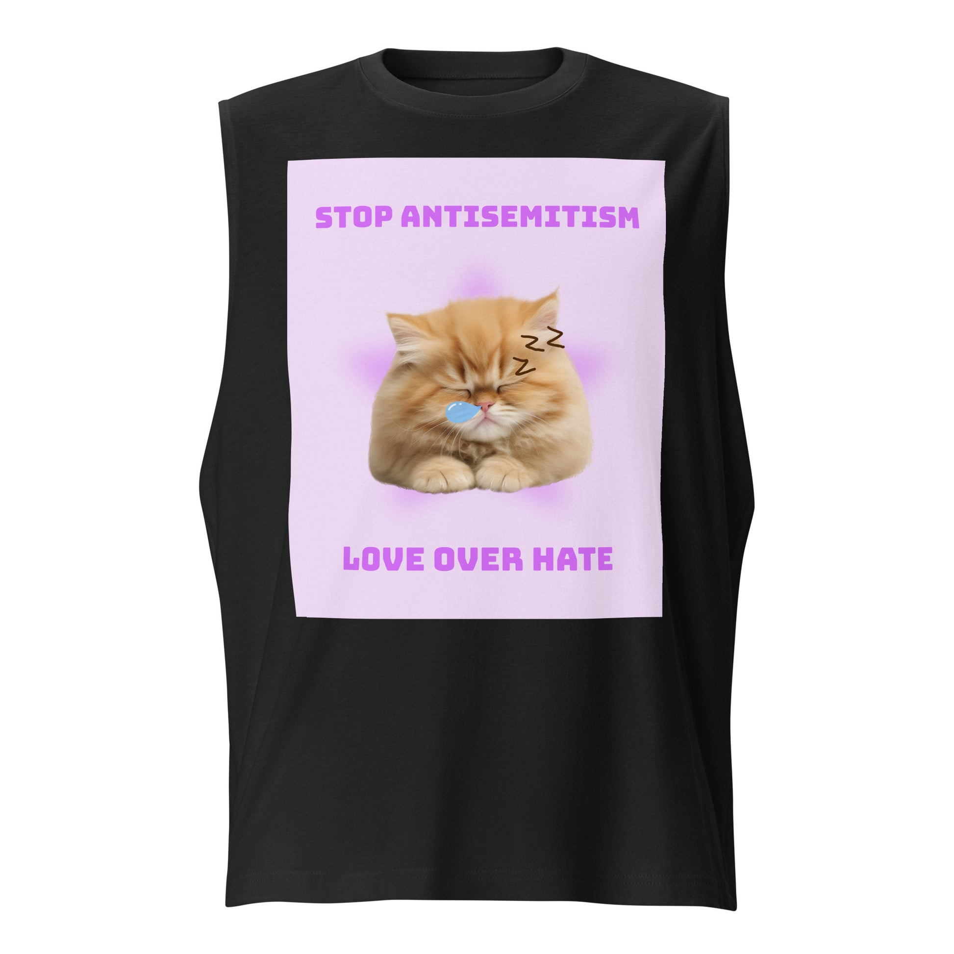 Sweet Cats | Antisemitism | Unisex Muscle Tank Top