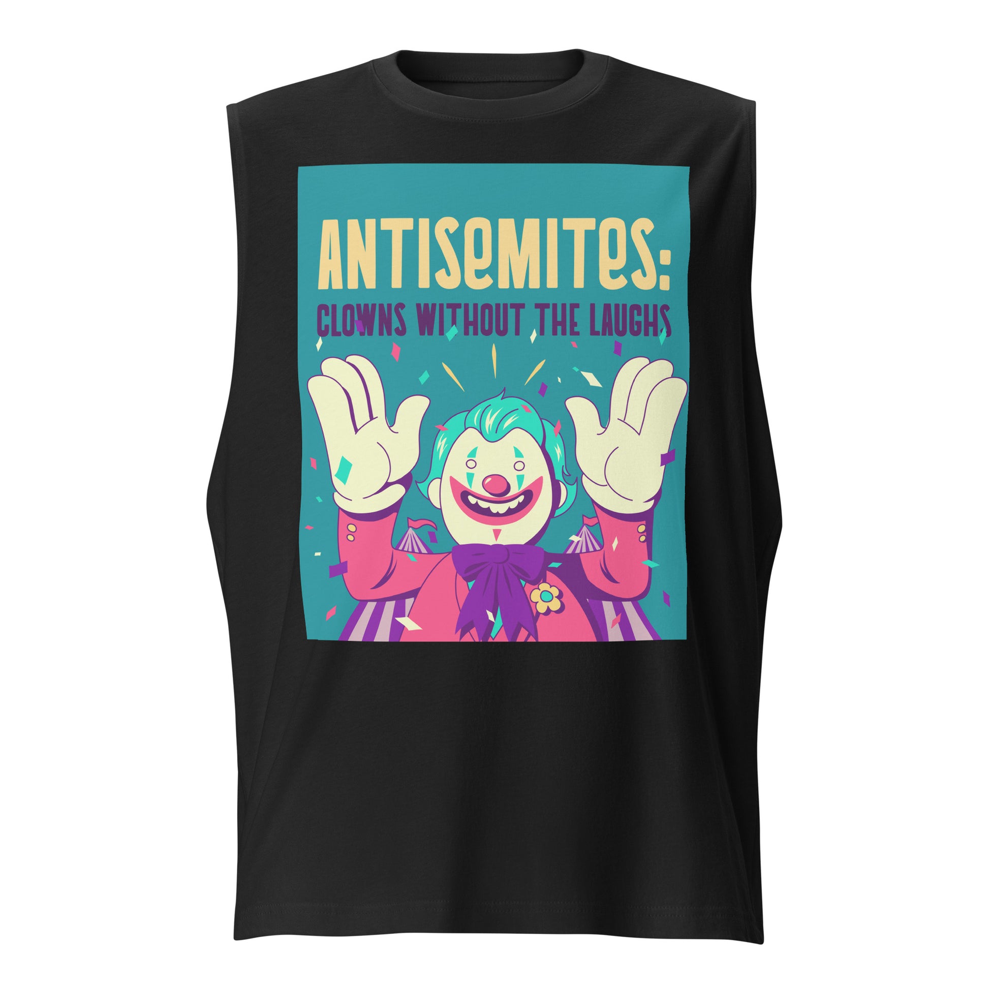 Antisemitic Clowns | Unisex Muscle Tank Top