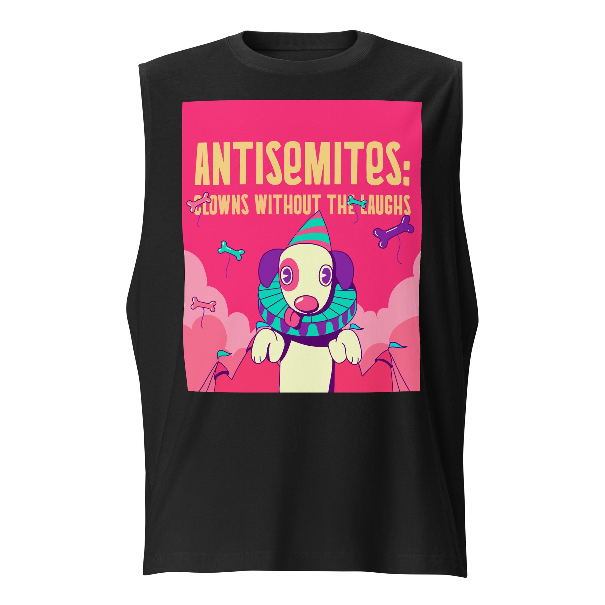 Antisemitic Clowns | Unisex Muscle Tank Top Jouparty