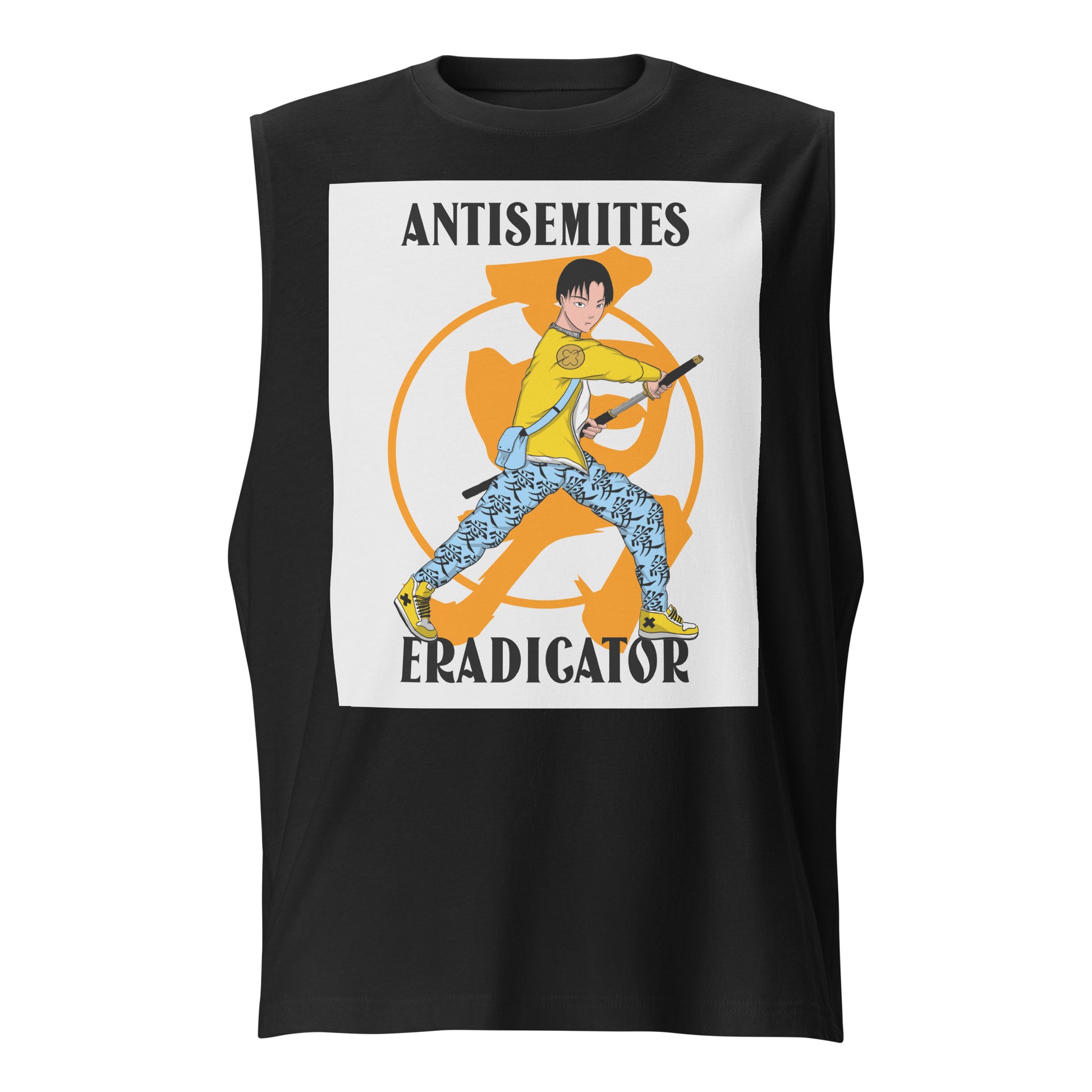 Antisemites Eradicator | Unisex Muscle Tank Top Jouparty