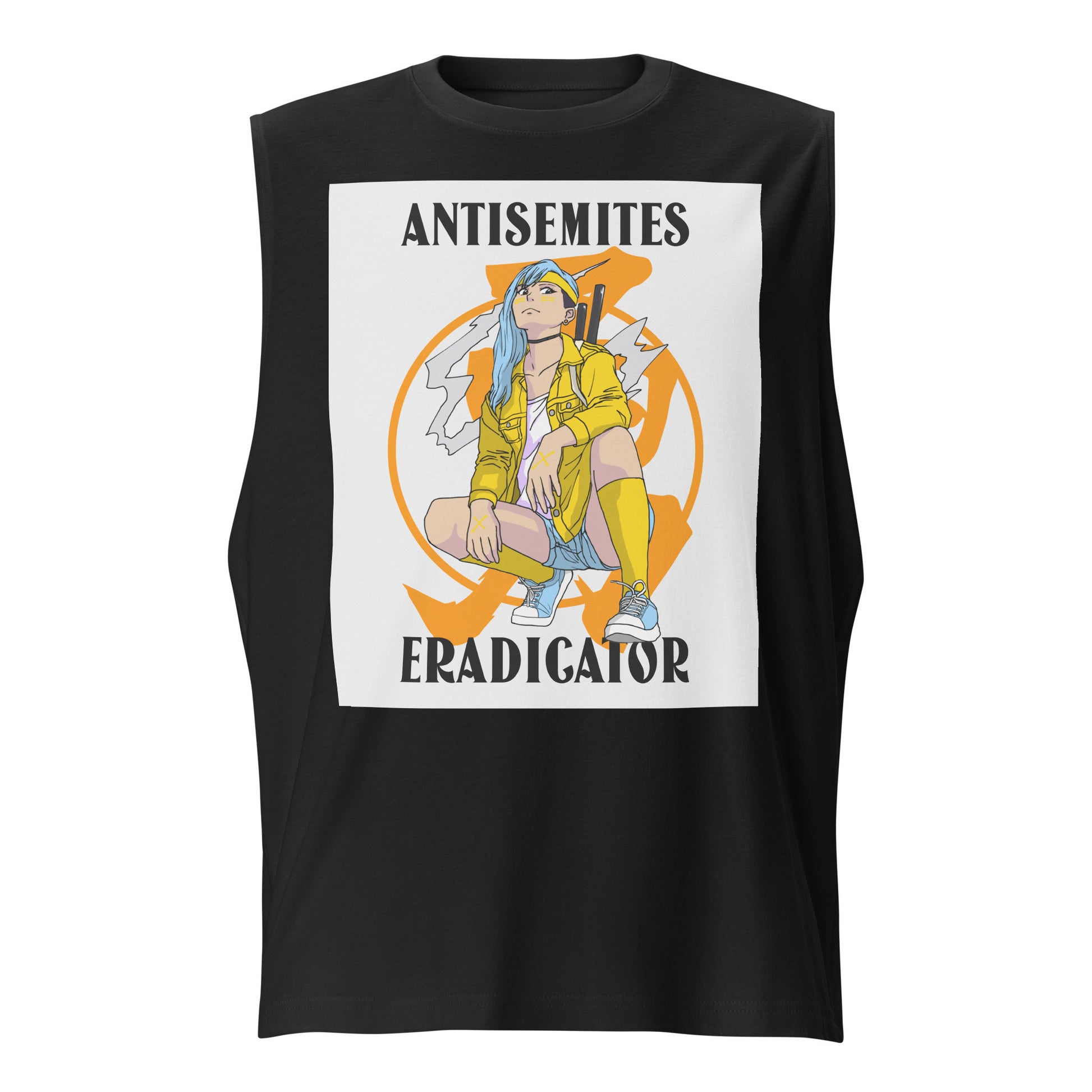 Antisemites Eradicator | Unisex Muscle Tank Top
