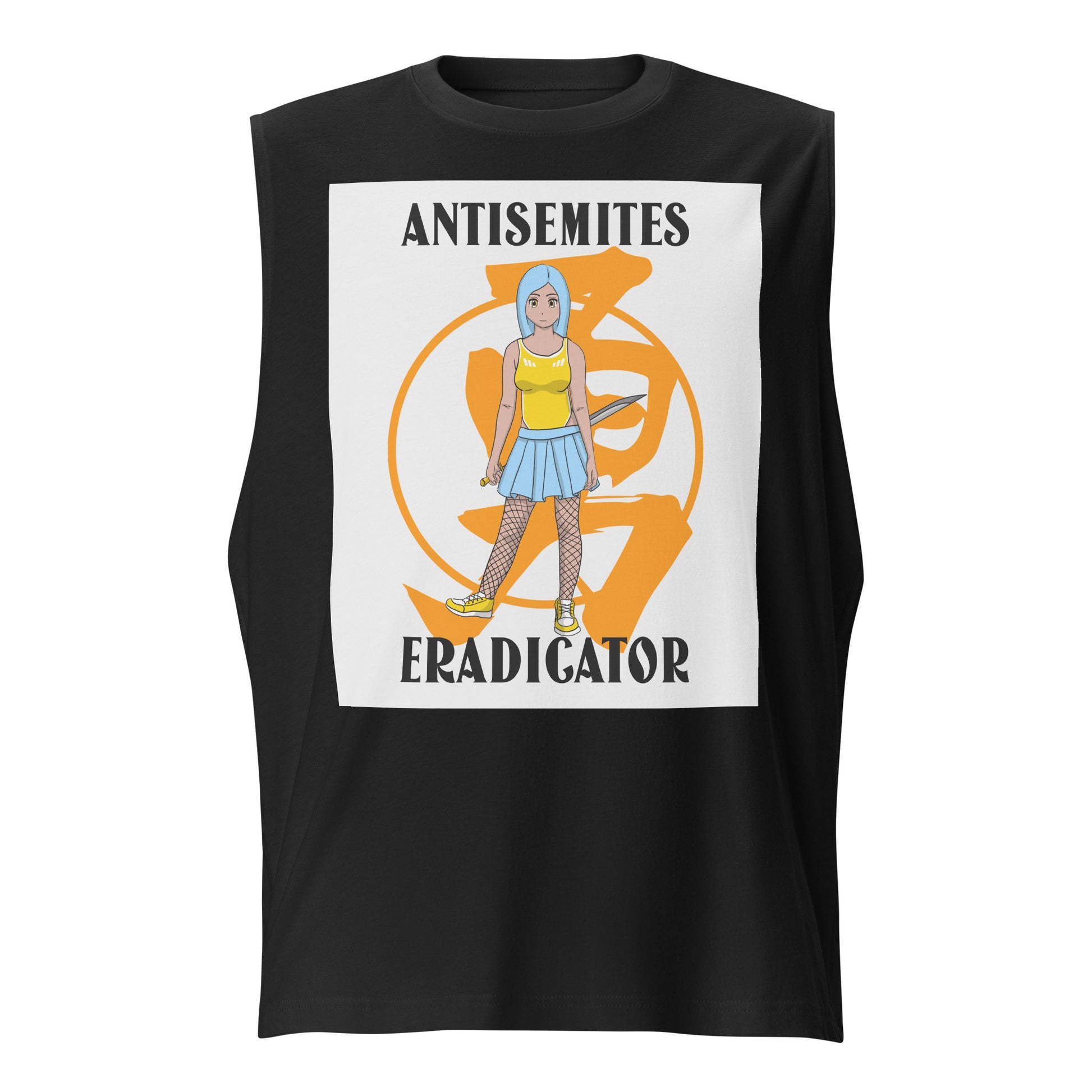 Antisemites Eradicator | Unisex Muscle Tank Top Jouparty