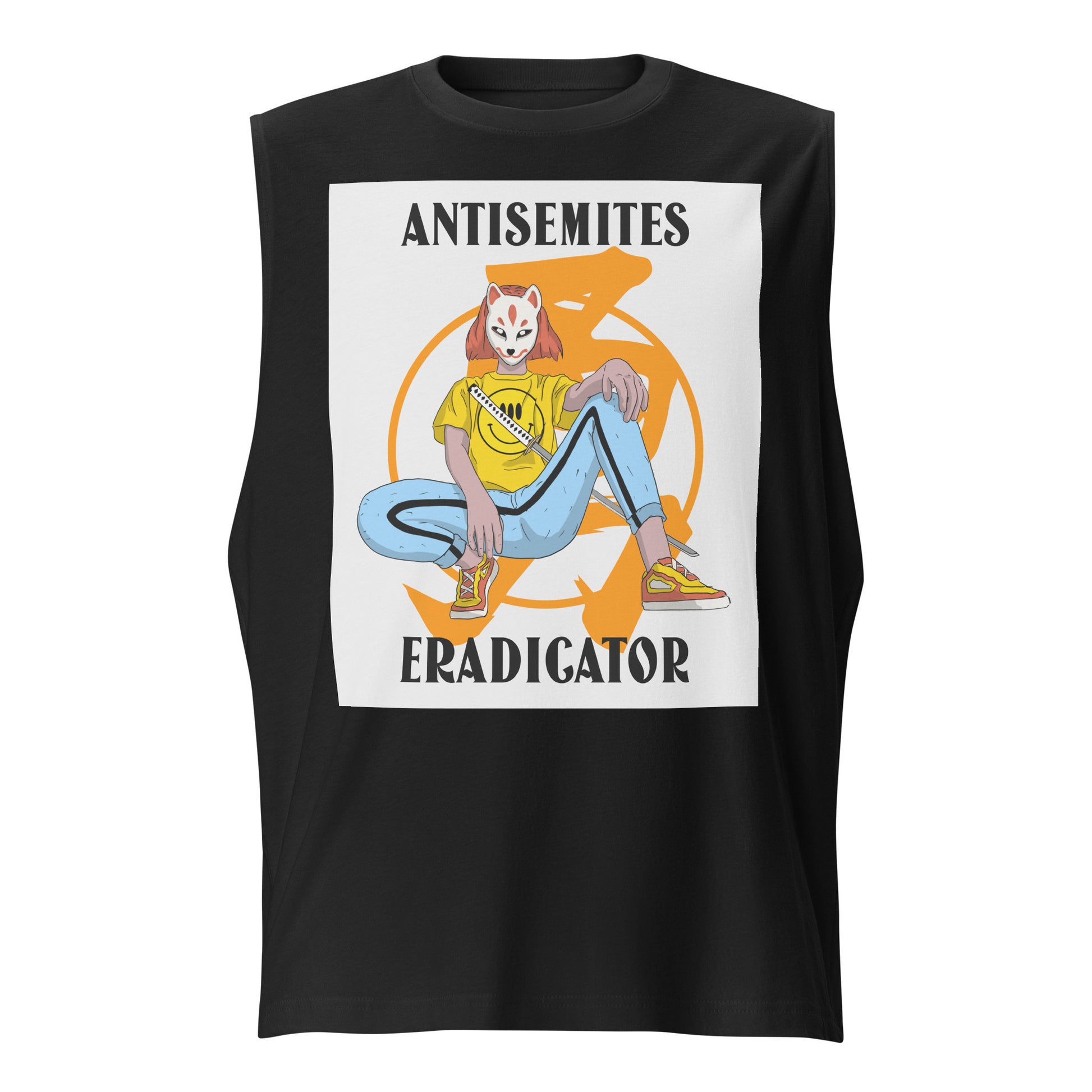 Antisemites Eradicator | Unisex Muscle Tank Top Jouparty
