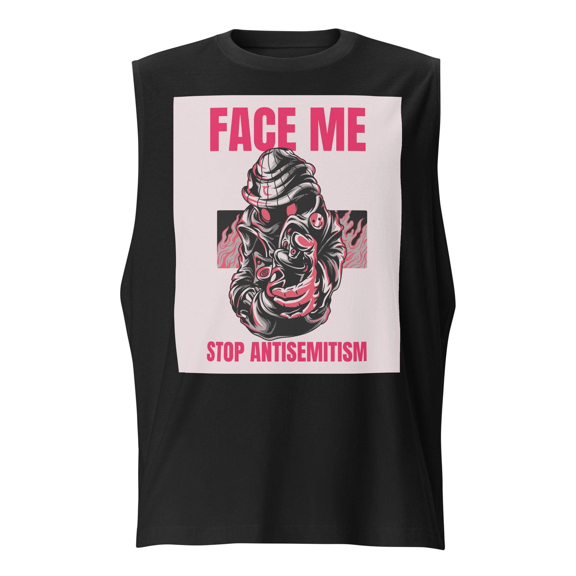 Facemask-Gangsta | Unisex Muscle Tank Top