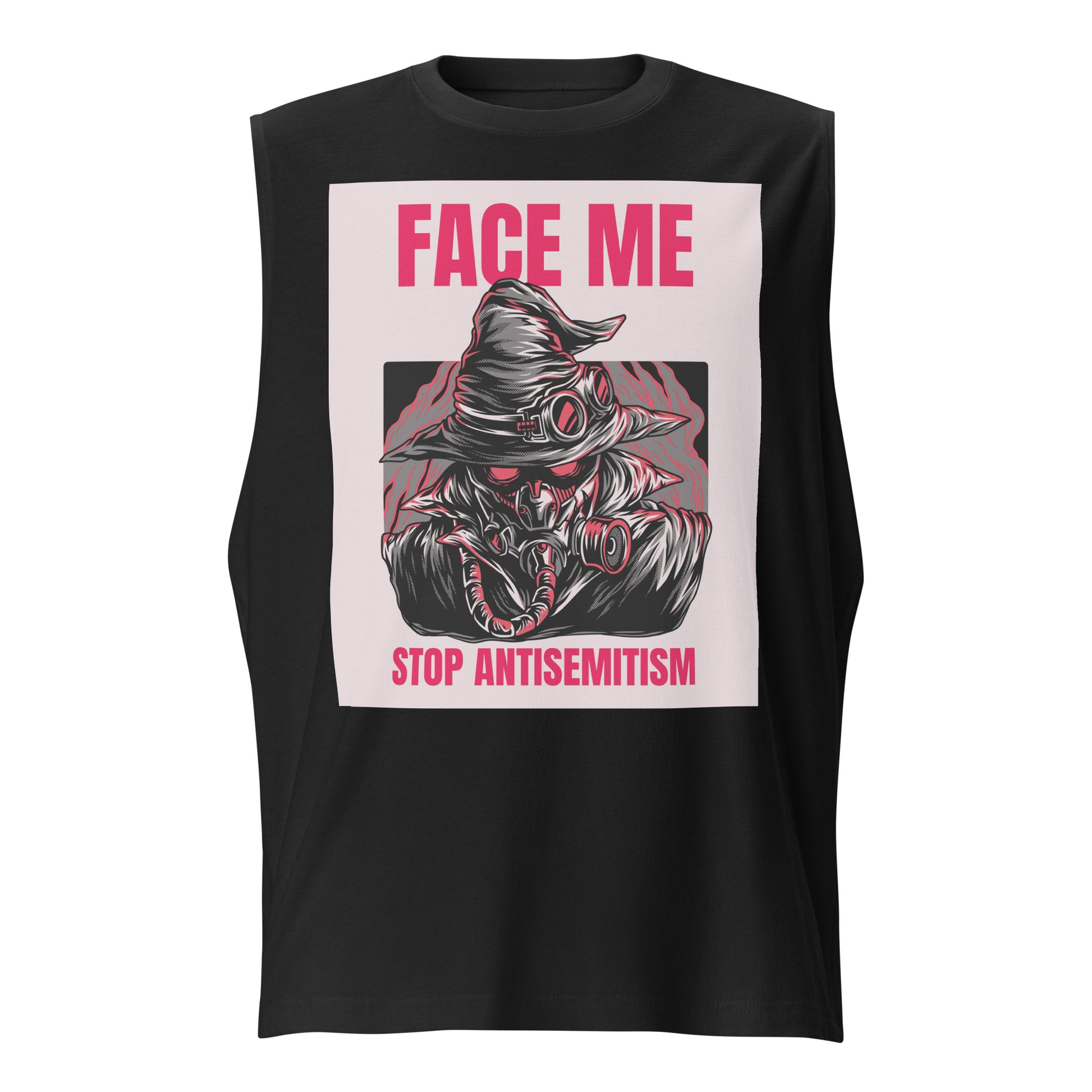 Facemask-Gangsta | Unisex Muscle Tank Top