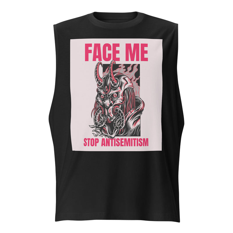 Facemask-Gangsta | Unisex Muscle Tank Top