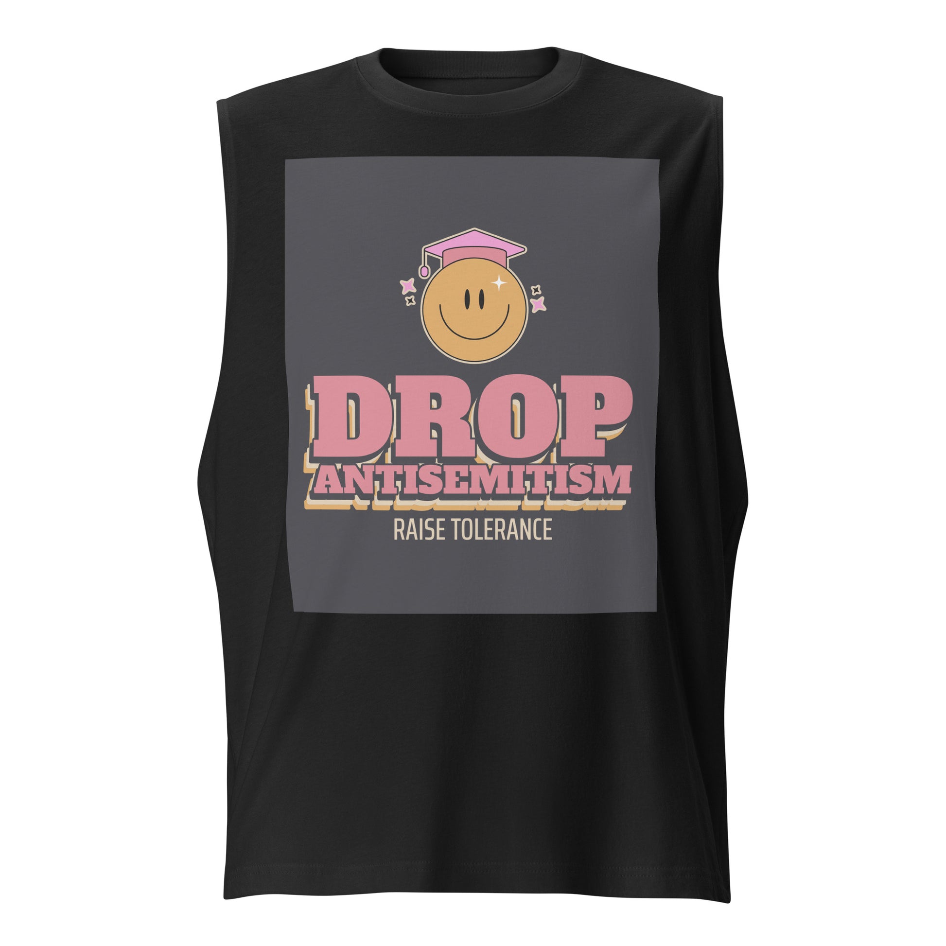 University | Antisemitism | Unisex Muscle Tank Top