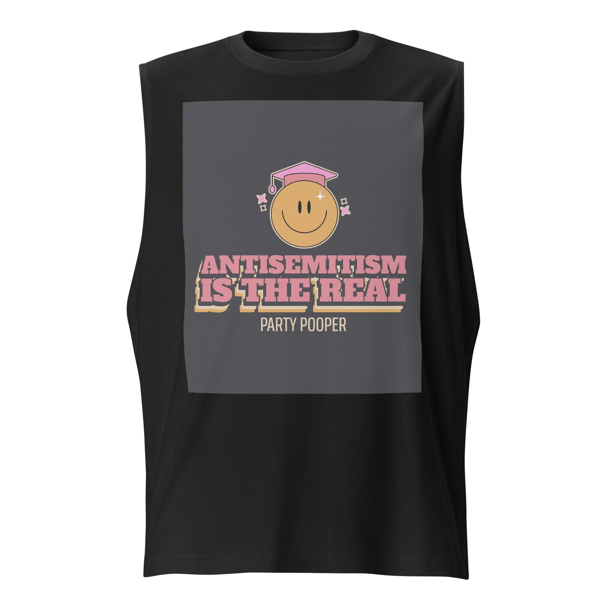 University | Antisemitism | Unisex Muscle Tank Top Jouparty