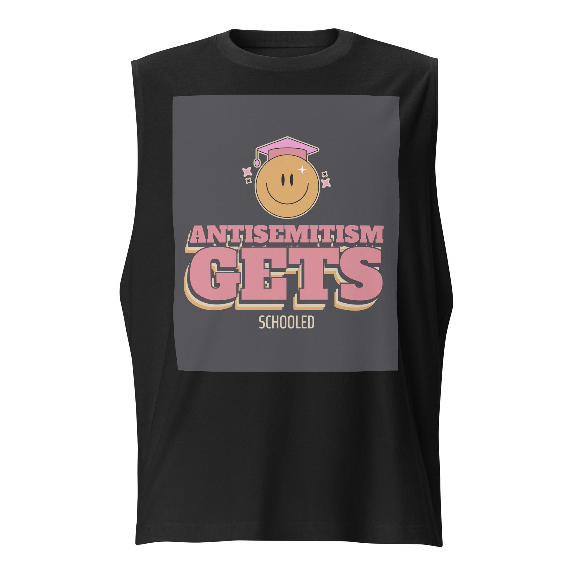 University | Antisemitism | Unisex Muscle Tank Top