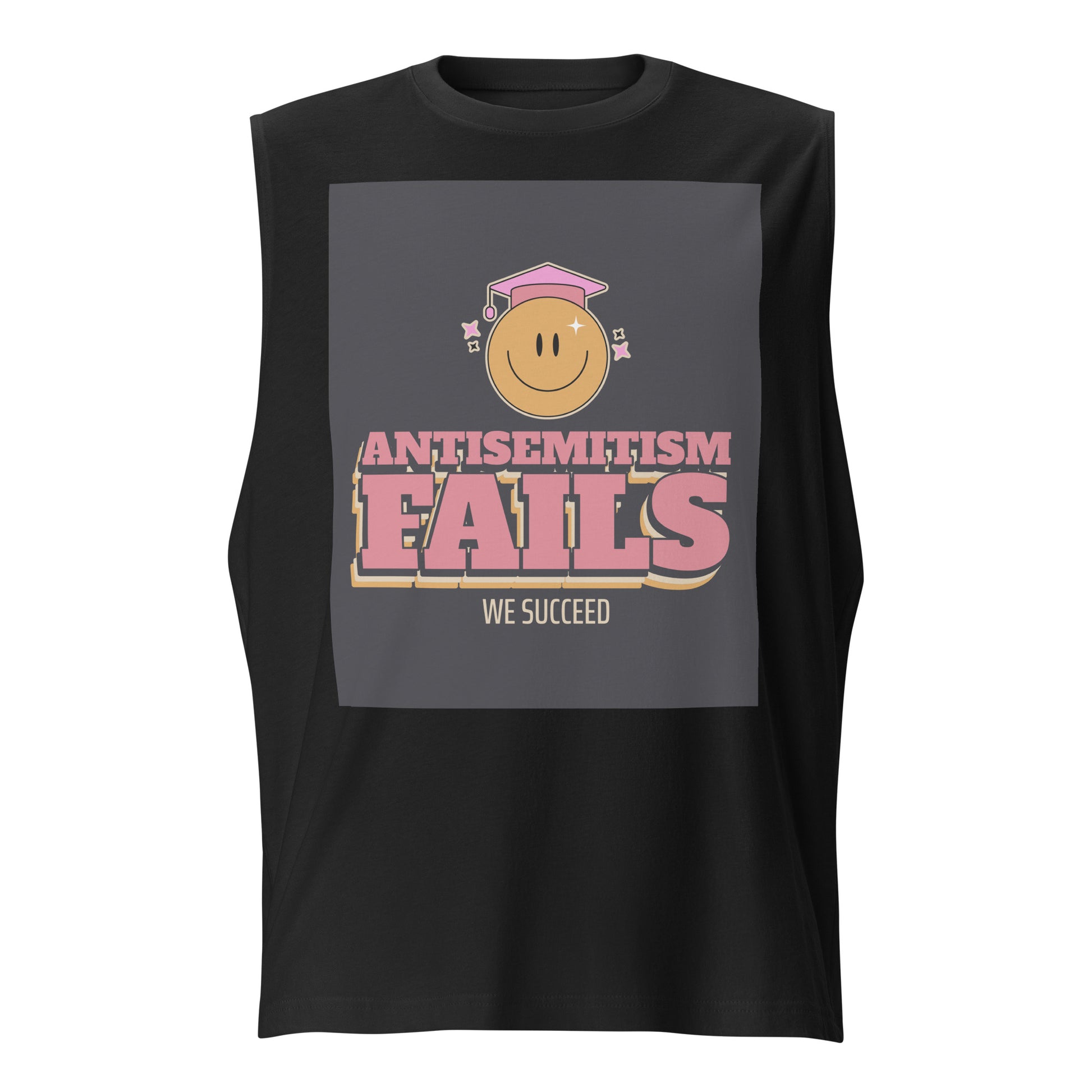 University | Antisemitism | Unisex Muscle Tank Top