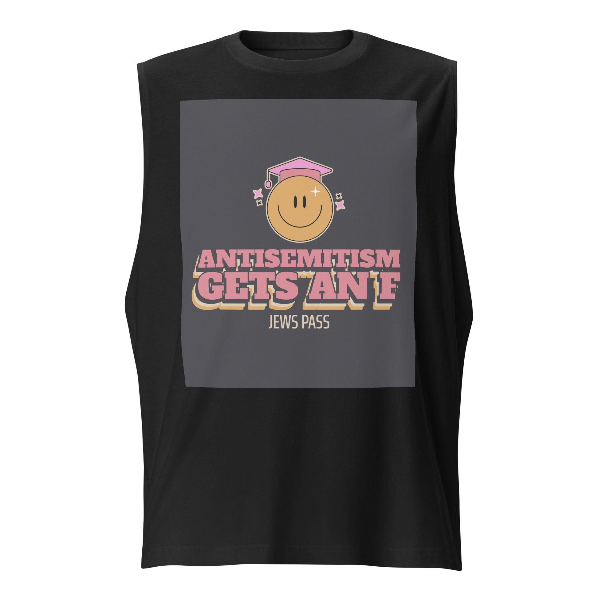 University | Antisemitism | Unisex Muscle Tank Top