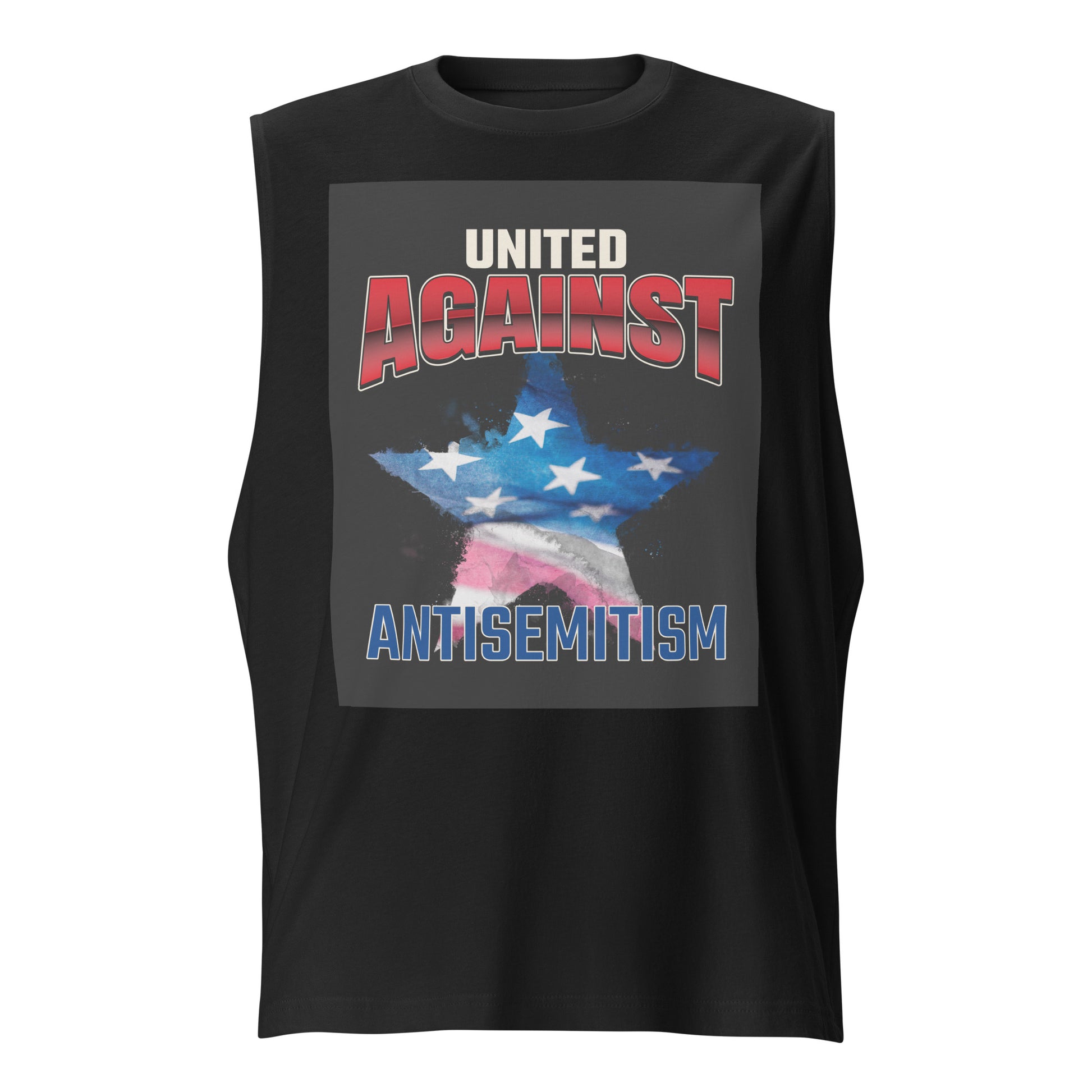 USA Edition | United Against Antisemitism | Unisex Muscle Tank Top