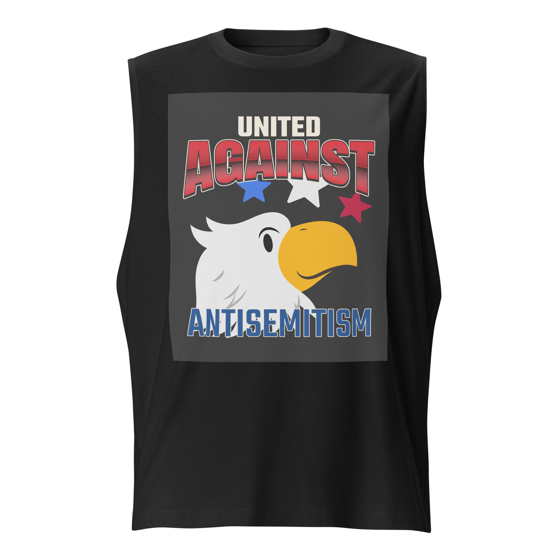 USA Edition | United Against Antisemitism | Unisex Muscle Tank Top Jouparty