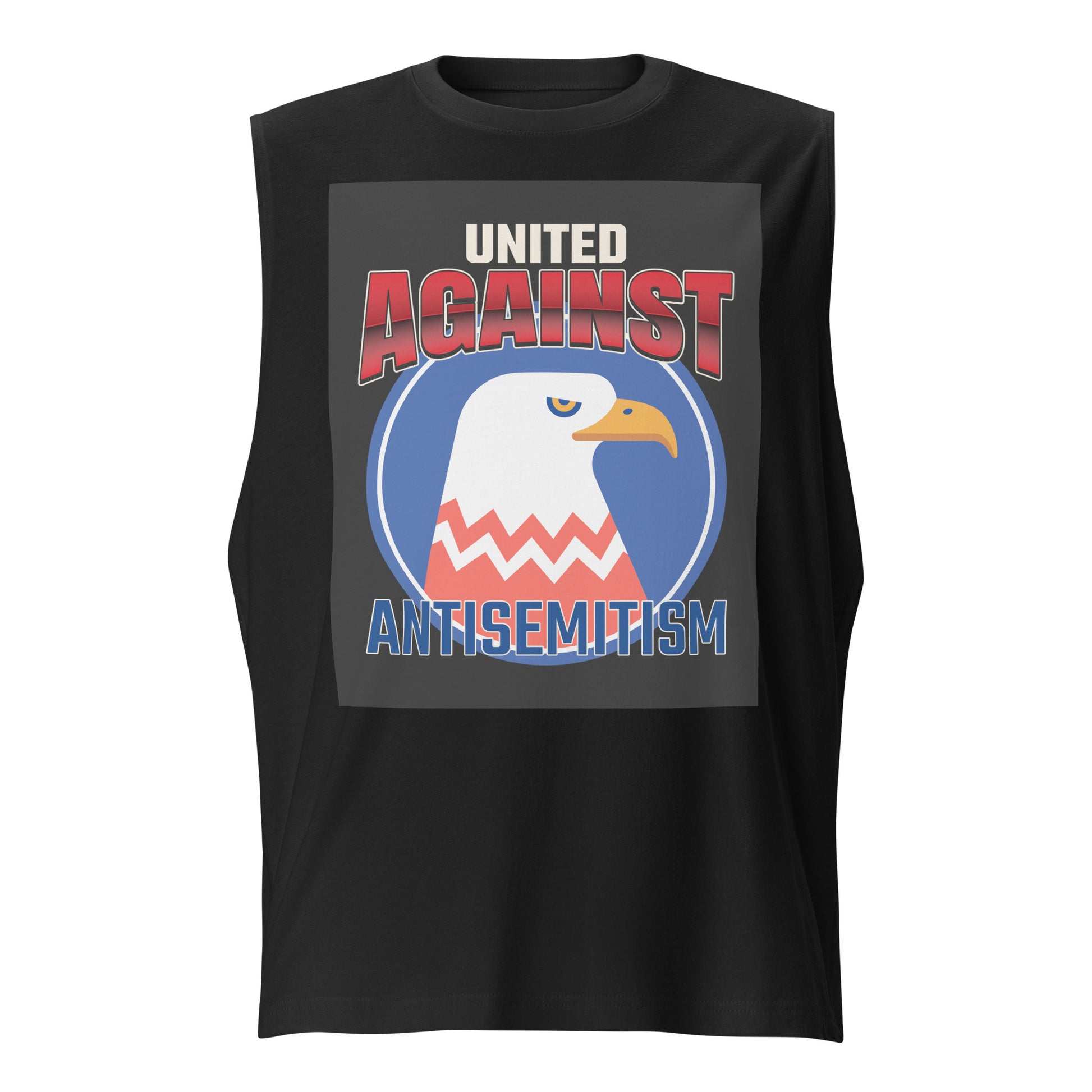 USA Edition | United Against Antisemitism | Unisex Muscle Tank Top Jouparty