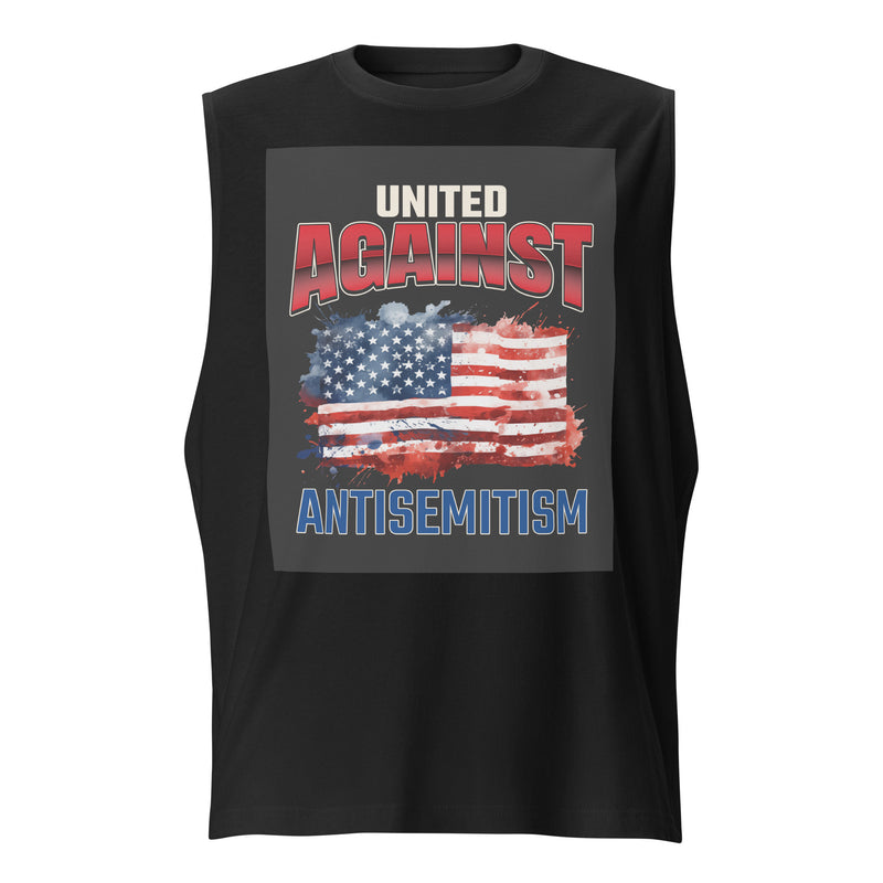 USA Edition | United Against Antisemitism | Unisex Muscle Tank Top
