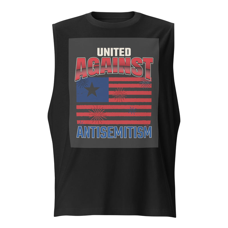 USA Edition | United Against Antisemitism | Unisex Muscle Tank Top