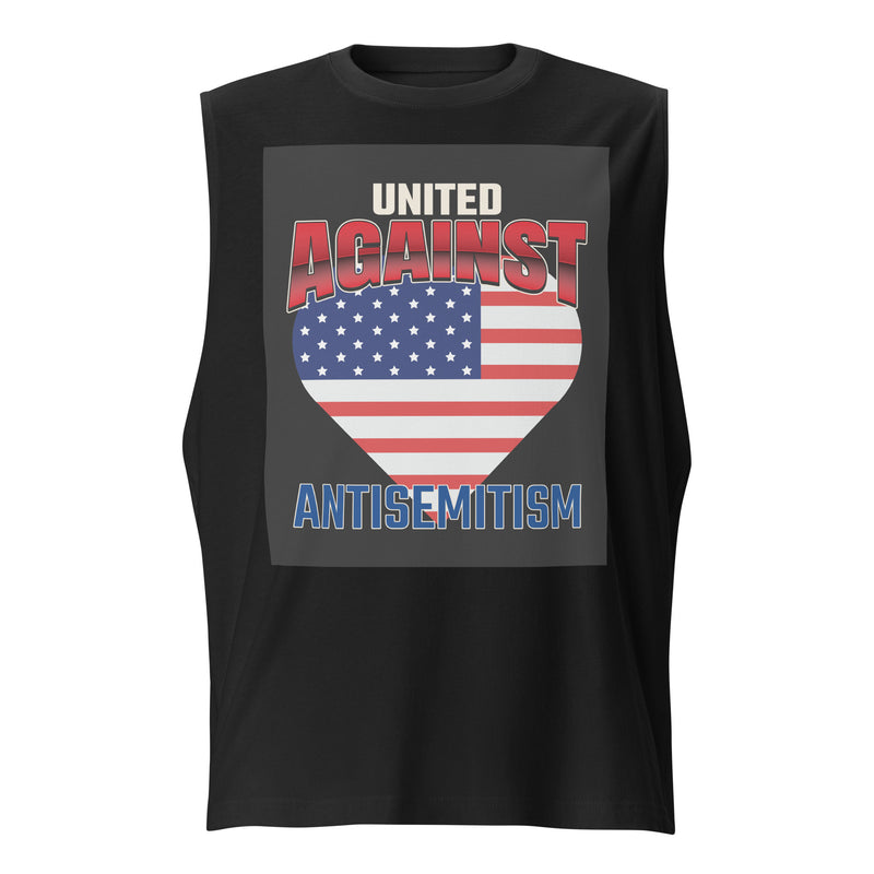 USA Edition | United Against Antisemitism | Unisex Muscle Tank Top