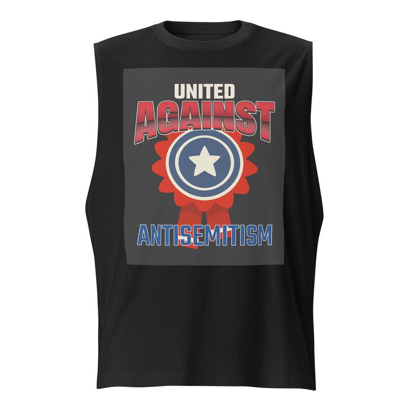 USA Edition | United Against Antisemitism | Unisex Muscle Tank Top