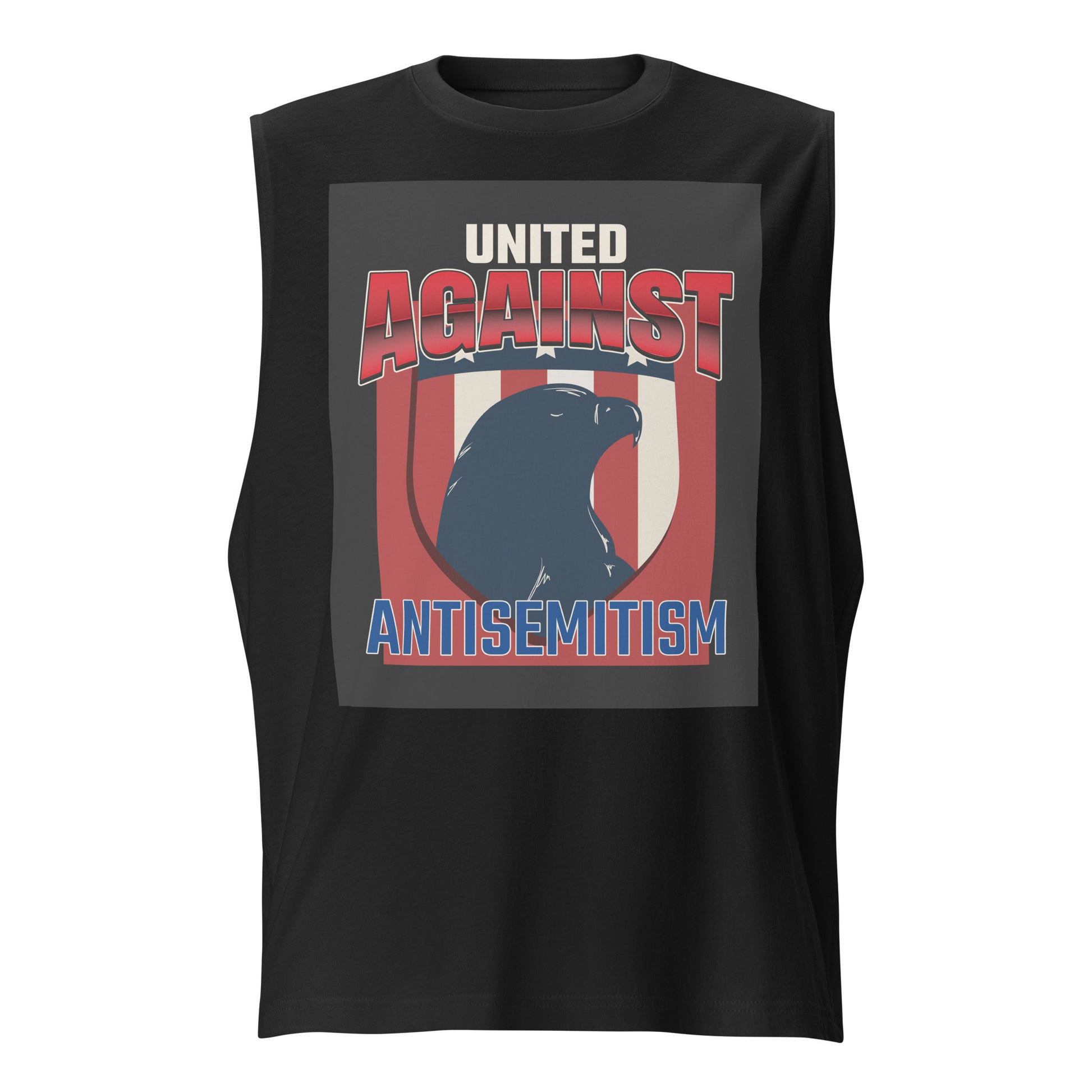 USA Edition | United Against Antisemitism | Unisex Muscle Tank Top