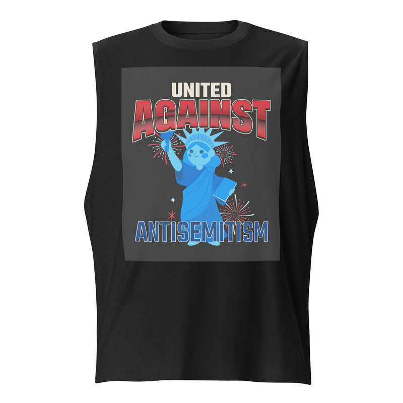 USA Edition | United Against Antisemitism | Unisex Muscle Tank Top