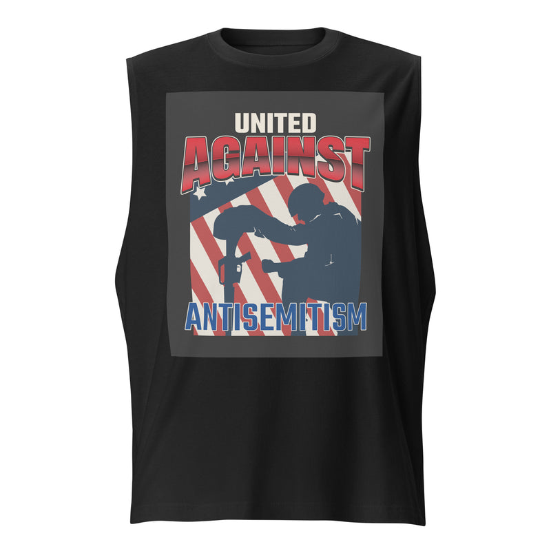 USA Edition | United Against Antisemitism | Unisex Muscle Tank Top
