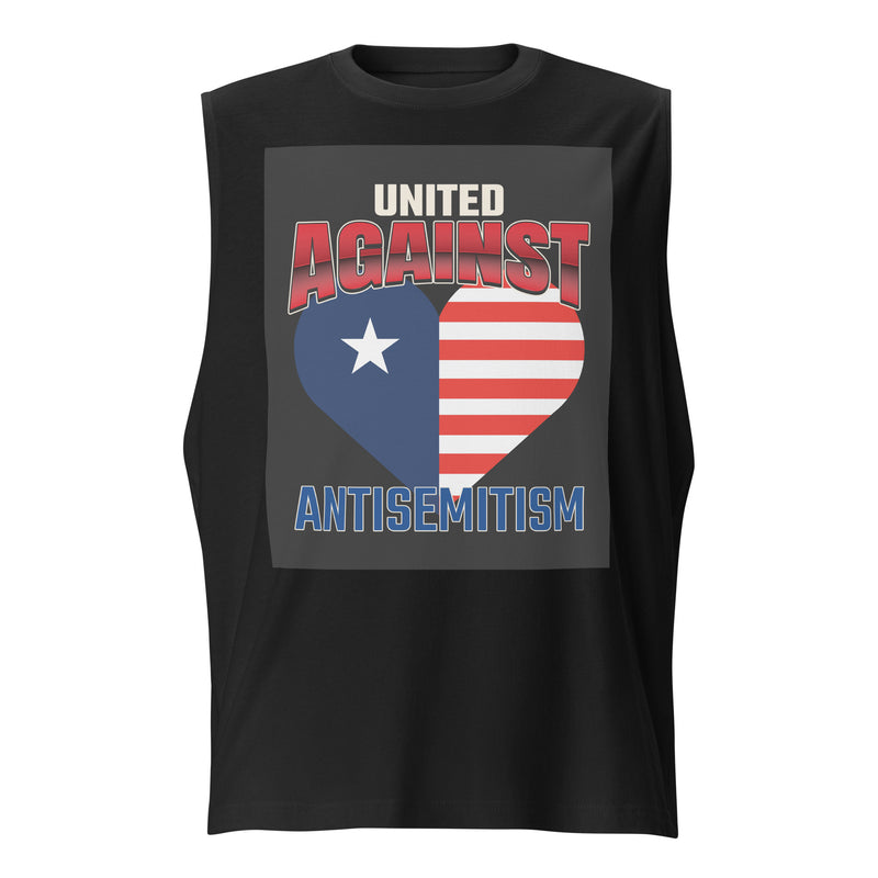 USA Edition | United Against Antisemitism | Unisex Muscle Tank Top