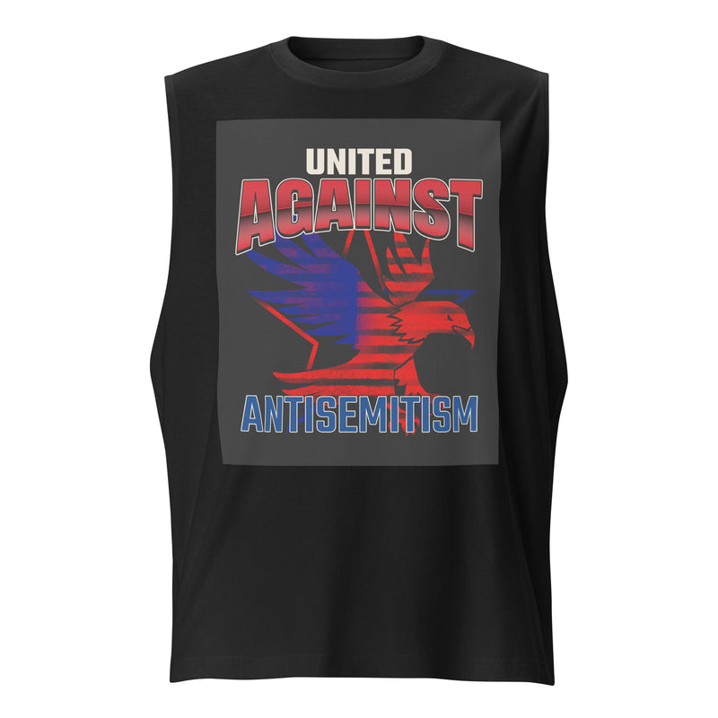 USA Edition | United Against Antisemitism | Unisex Muscle Tank Top