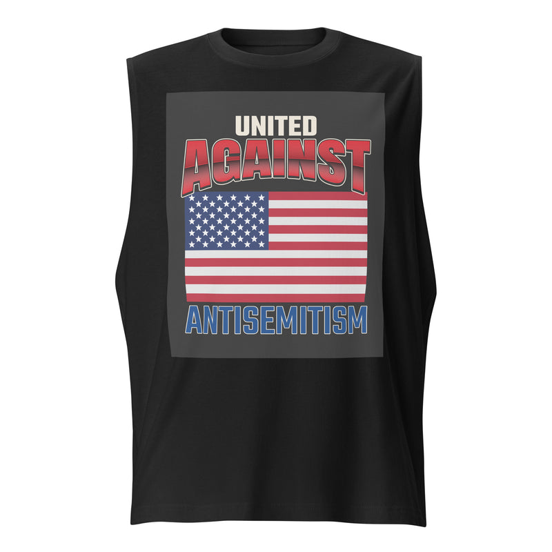 USA Edition | United Against Antisemitism | Unisex Muscle Tank Top