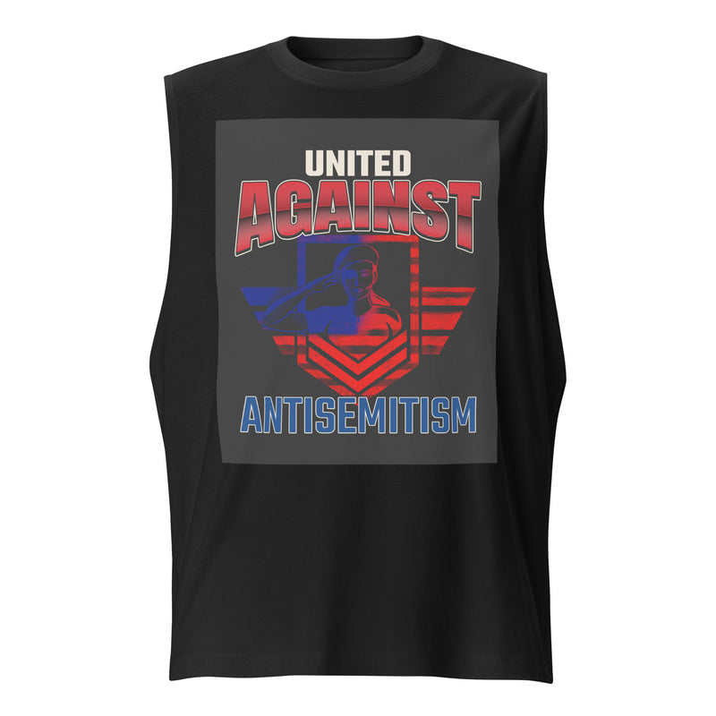 USA Edition | United Against Antisemitism | Unisex Muscle Tank Top