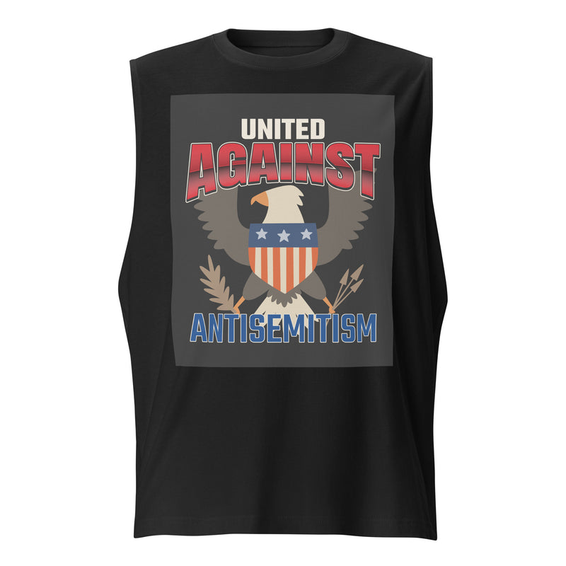 USA Edition | United Against Antisemitism | Unisex Muscle Tank Top