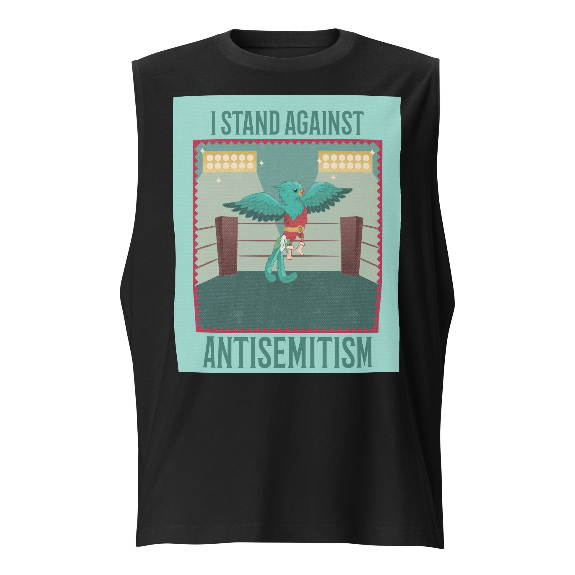 Champion Against Antisemitism | Unisex Muscle Tank Top Jouparty