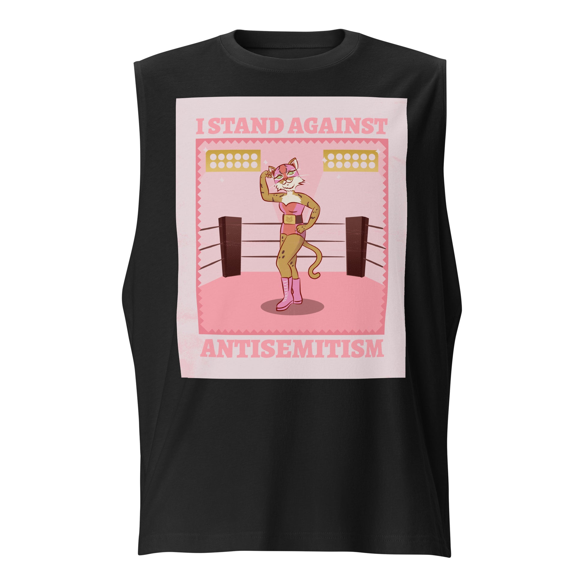 Champion Against Antisemitism | Unisex Muscle Tank Top Jouparty