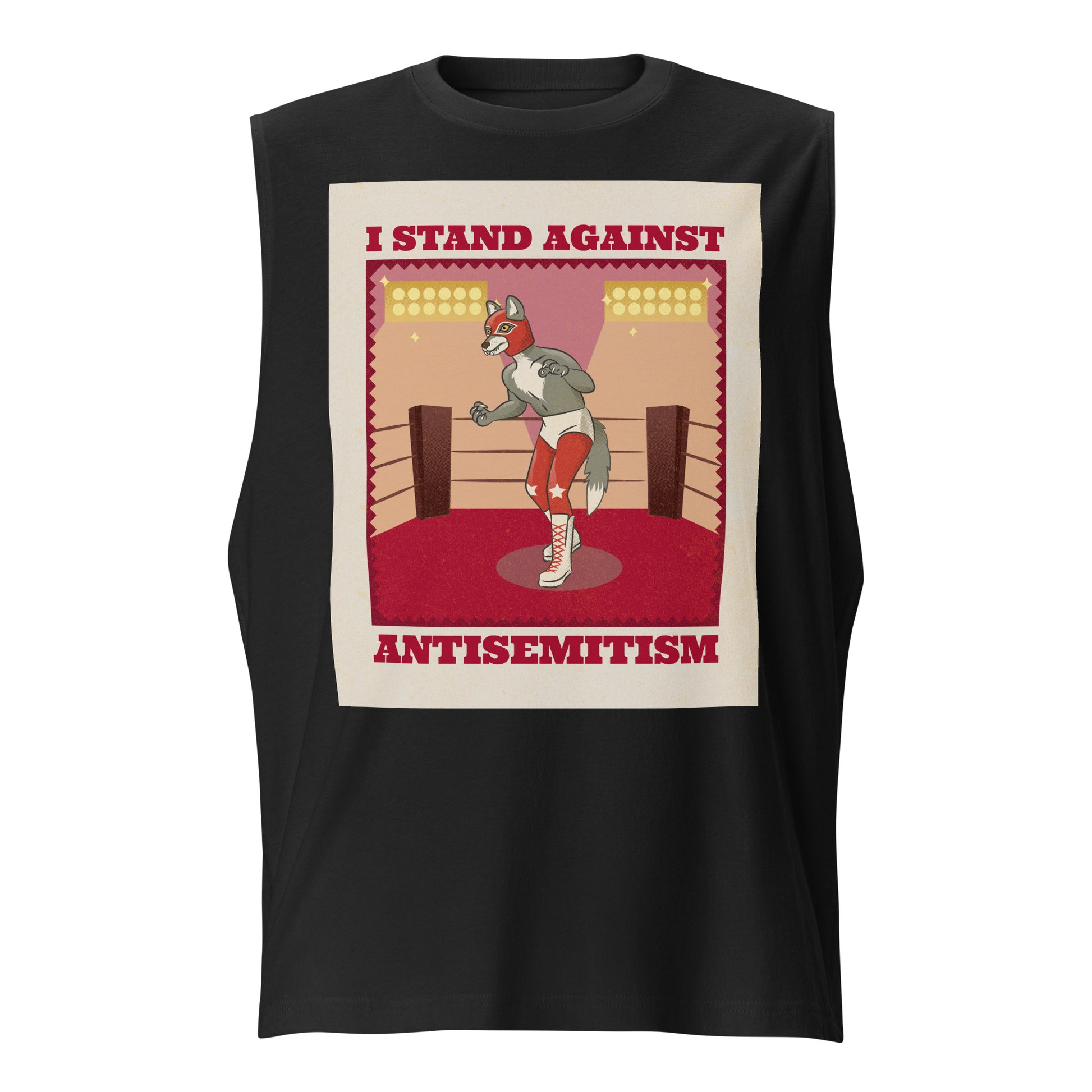 Champion Against Antisemitism | Unisex Muscle Tank Top Jouparty