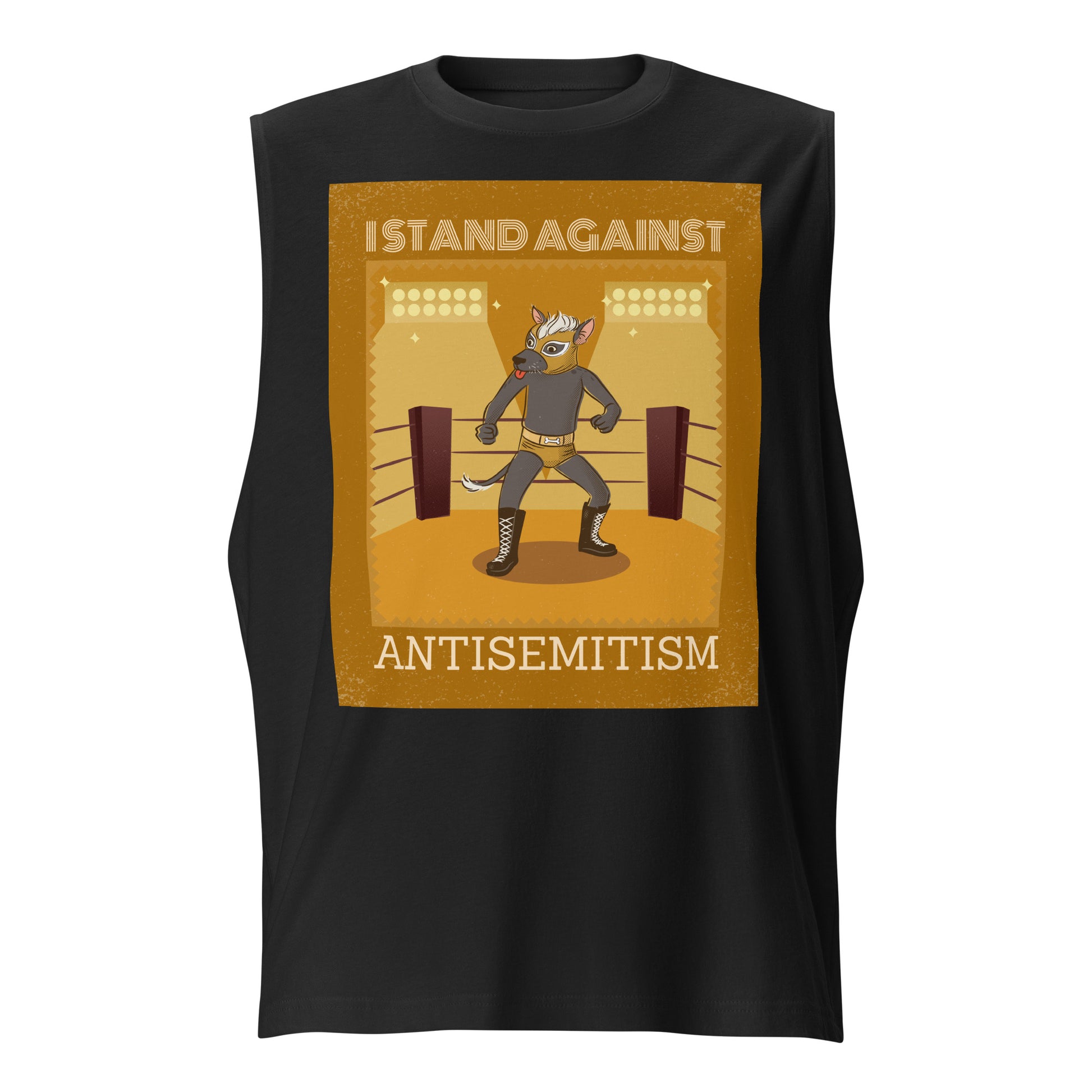 Champion Against Antisemitism | Unisex Muscle Tank Top Jouparty