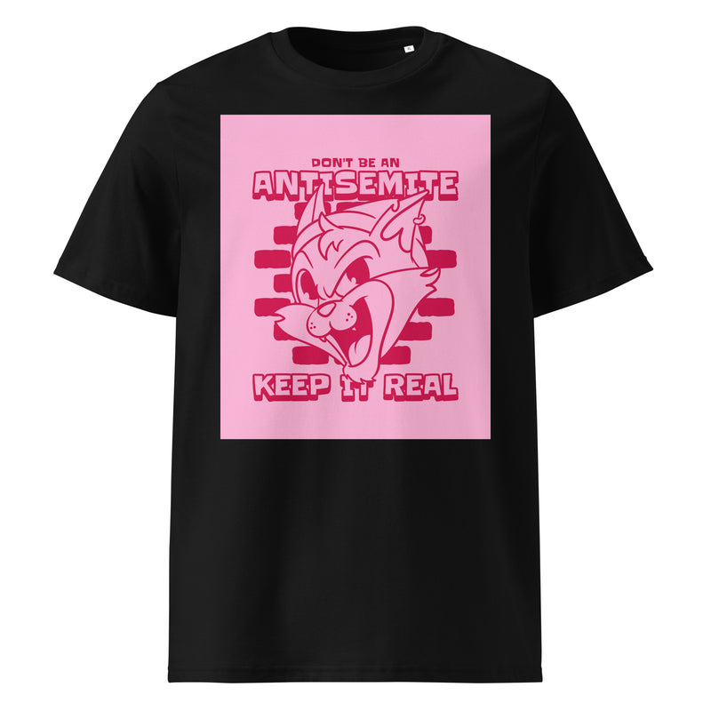 Streetart Graffiti Cartoon | Antisemitism | Unisex Organic T-Shirt