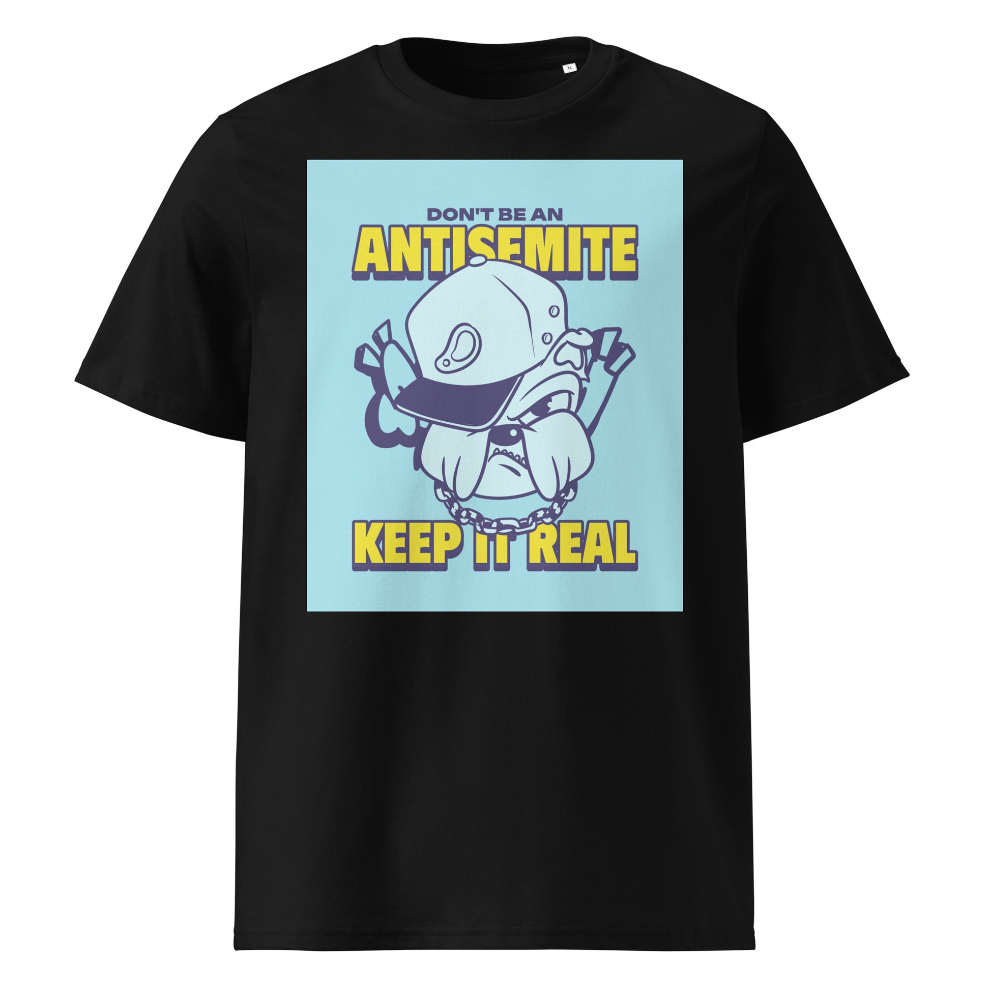 Streetart Graffiti Cartoon | Antisemitism | Unisex Organic T-Shirt
