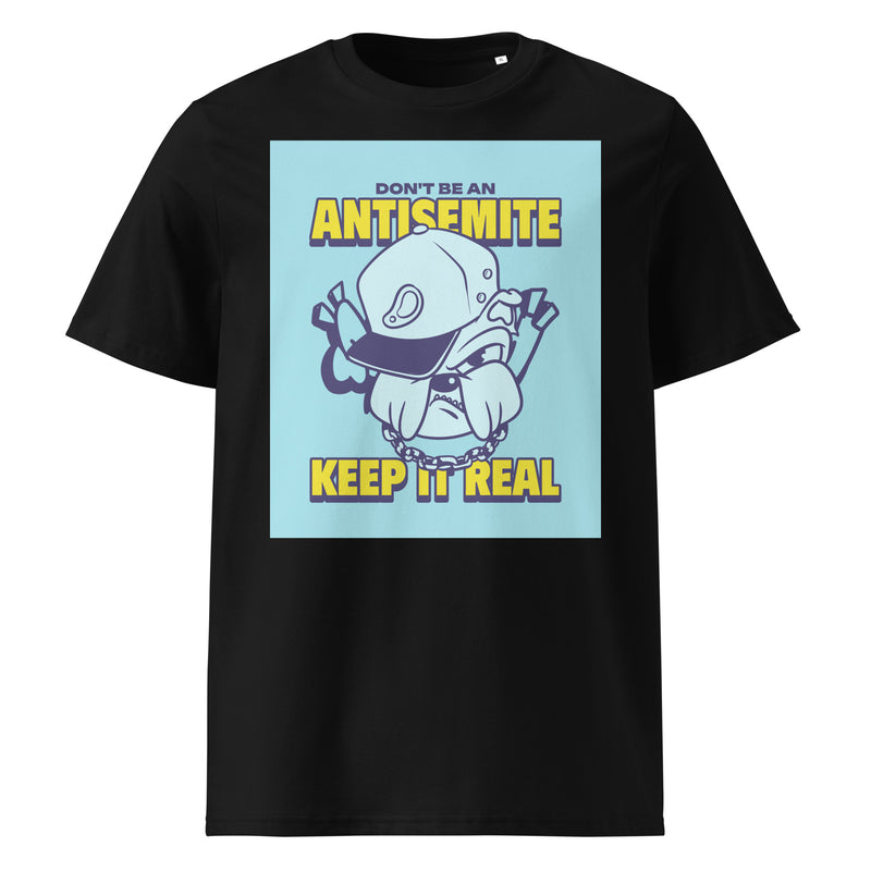Streetart Graffiti Cartoon | Antisemitism | Unisex Organic T-Shirt