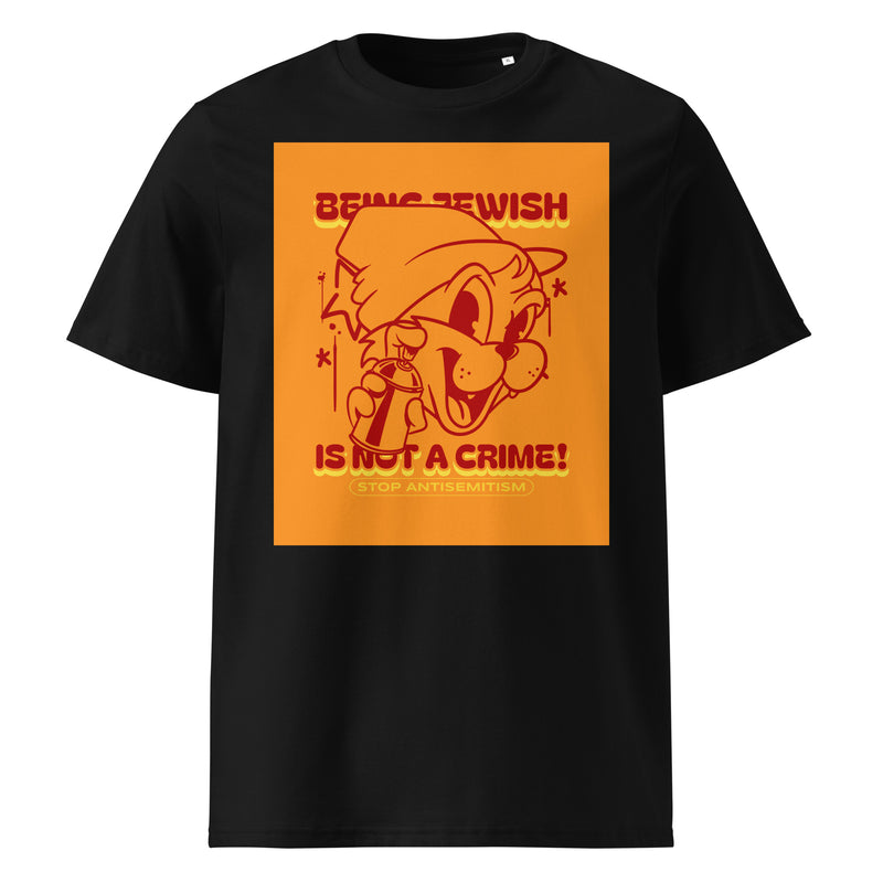 Streetart Graffiti Cartoon | Antisemitism | Unisex Organic T-Shirt