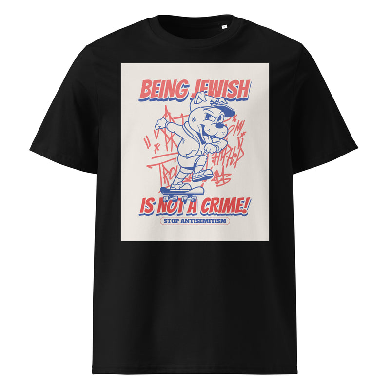 Streetart Graffiti Cartoon | Antisemitism | Unisex Organic T-Shirt
