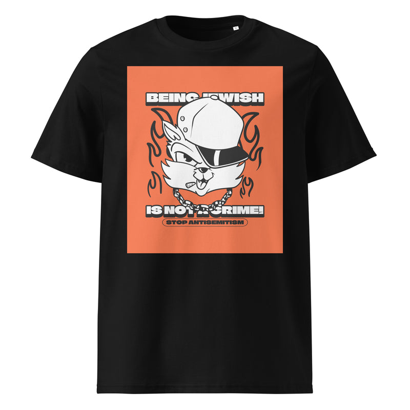 Streetart Graffiti Cartoon | Antisemitism | Unisex Organic T-Shirt