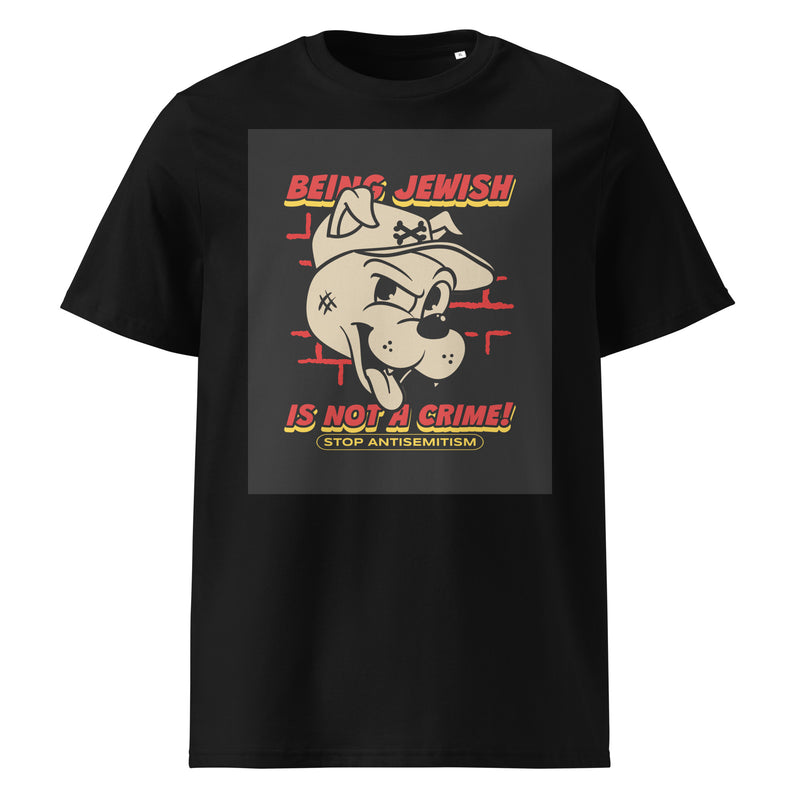 Streetart Graffiti Cartoon | Antisemitism | Unisex Organic T-Shirt