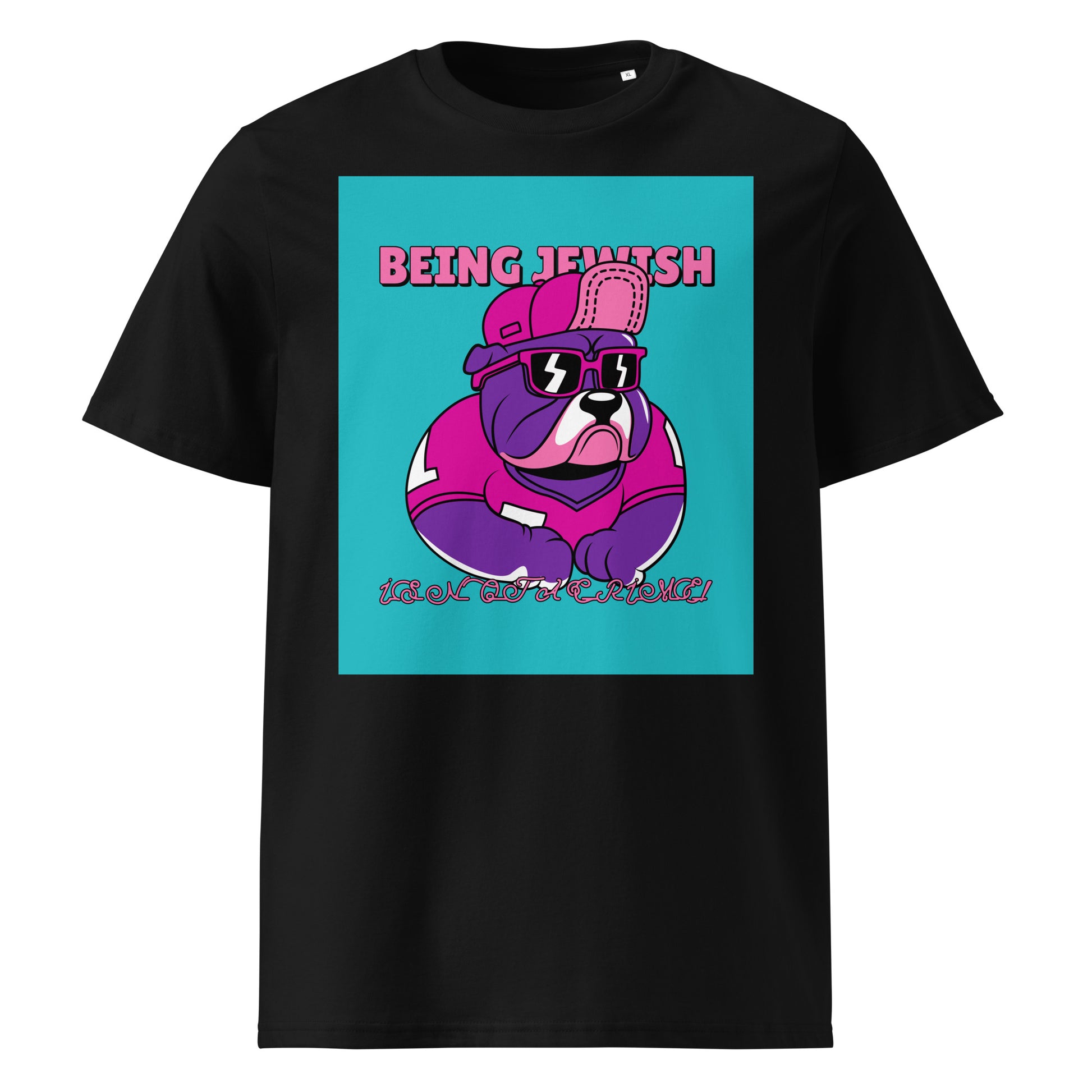 Streetart Graffiti Cartoon | Antisemitism | Unisex Organic T-Shirt