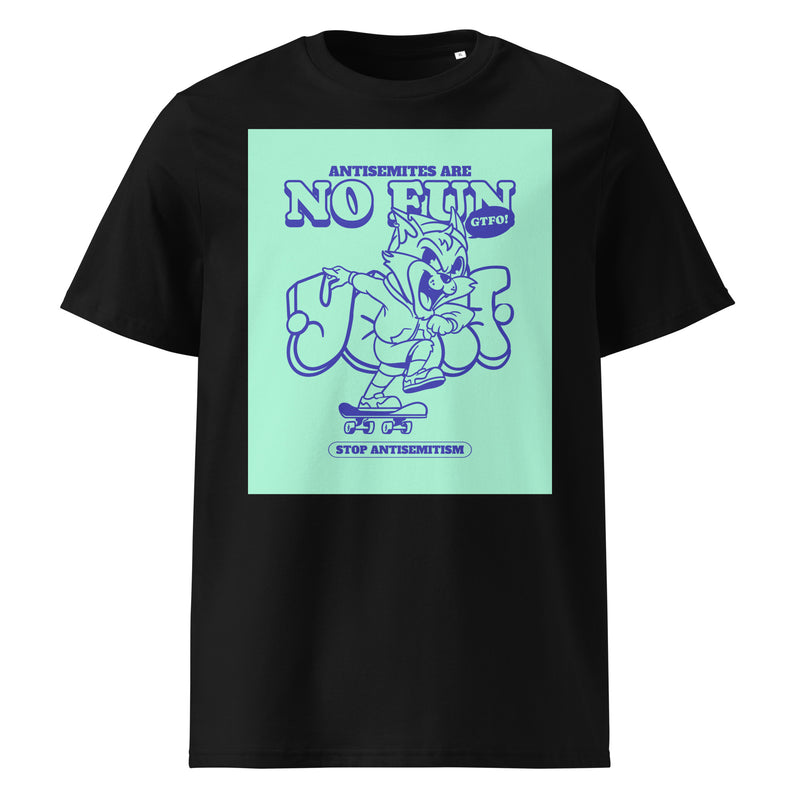 Streetart Graffiti Cartoon | Antisemitism | Unisex Organic T-Shirt
