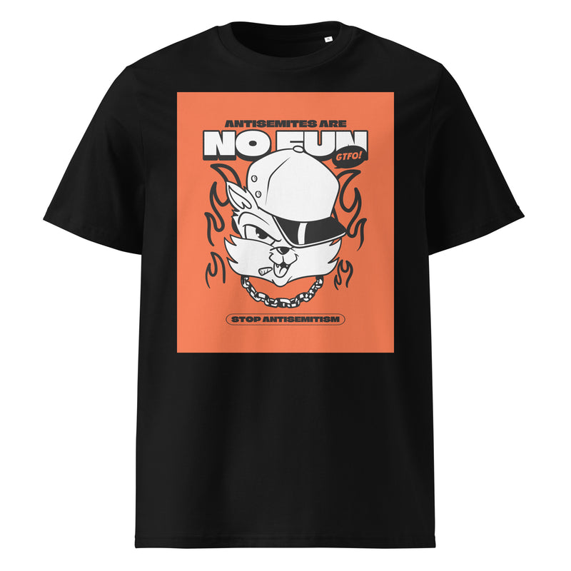 Streetart Graffiti Cartoon | Antisemitism | Unisex Organic T-Shirt
