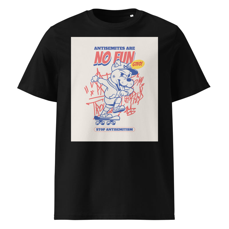 Streetart Graffiti Cartoon | Antisemitism | Unisex Organic T-Shirt