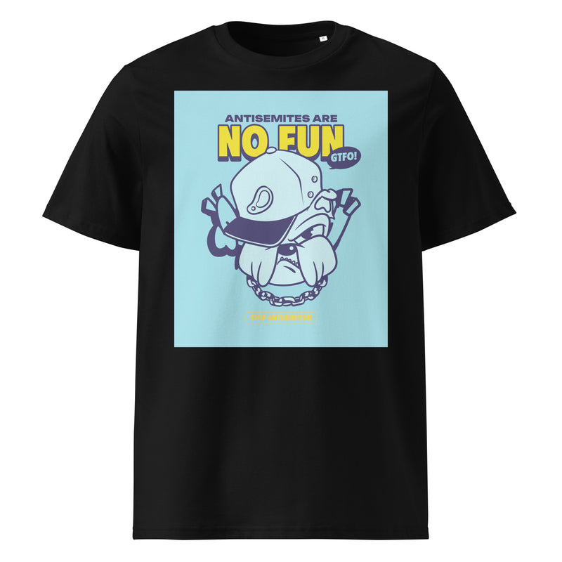 Streetart Graffiti Cartoon | Antisemitism | Unisex Organic T-Shirt