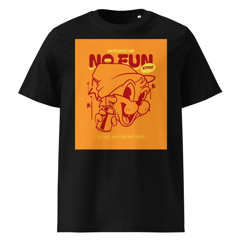 Streetart Graffiti Cartoon | Antisemitism | Unisex Organic T-Shirt
