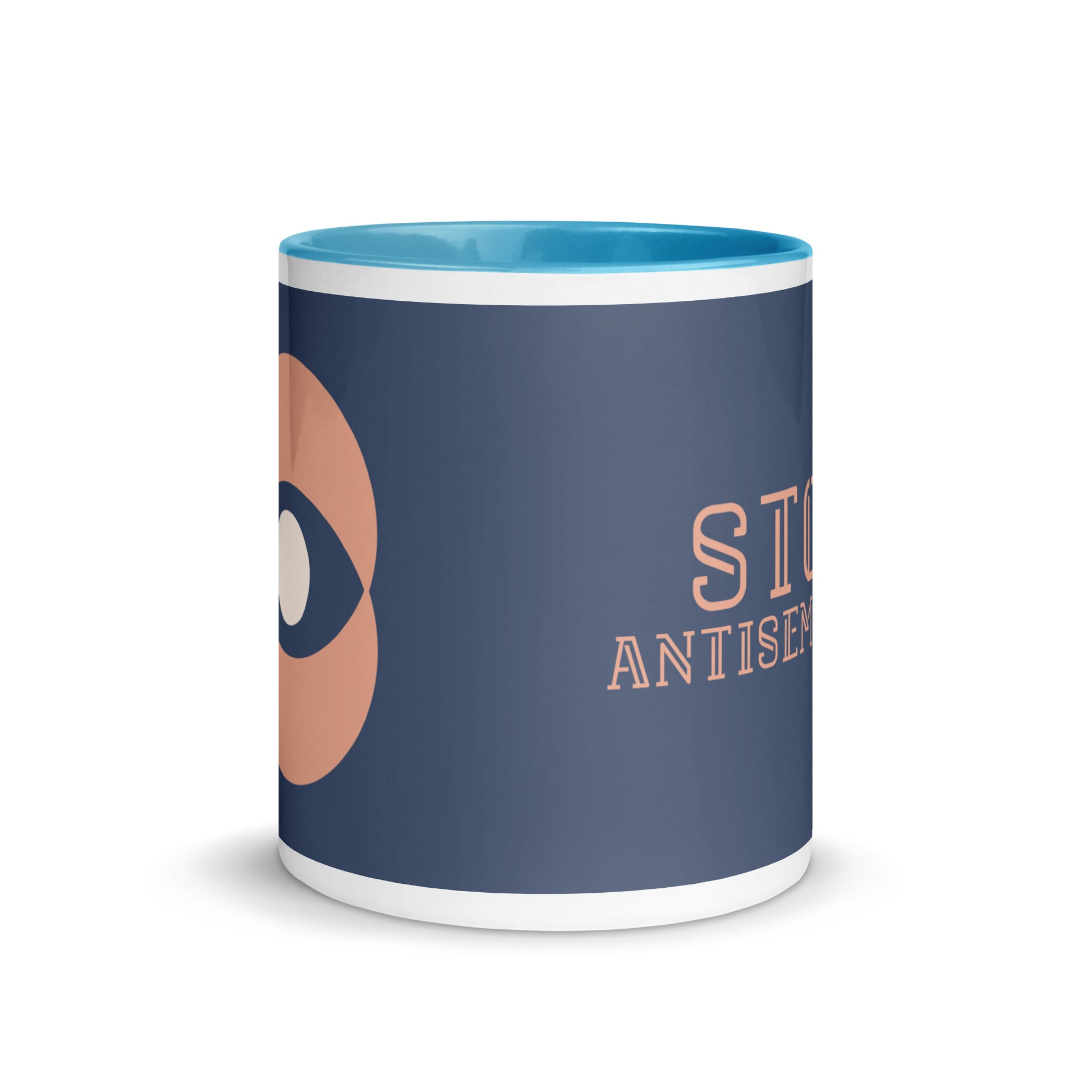 Minimal Shine | Antisemitism | White Mug With Color Inside